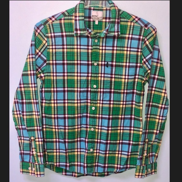 Striped Plaid Long Sleeve Shirt - Picture 3 of 7